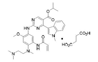 chemical structure of mobocertinib