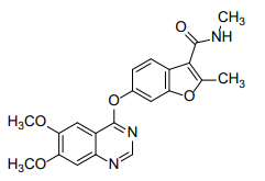 Fruquintinib chemical structure